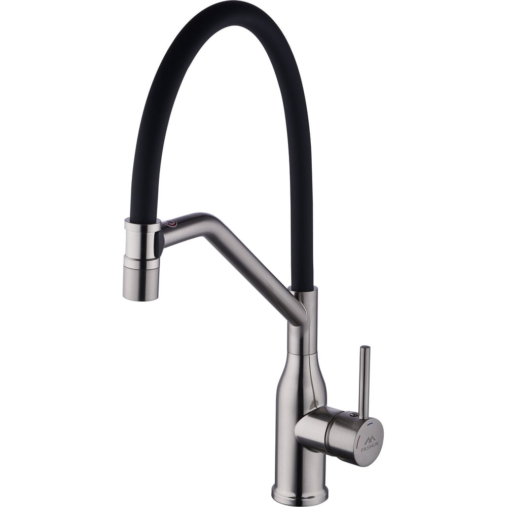 Изображение товара Смеситель FASHUN A4263-N для кухни с гибким изливом и матовым покрытием