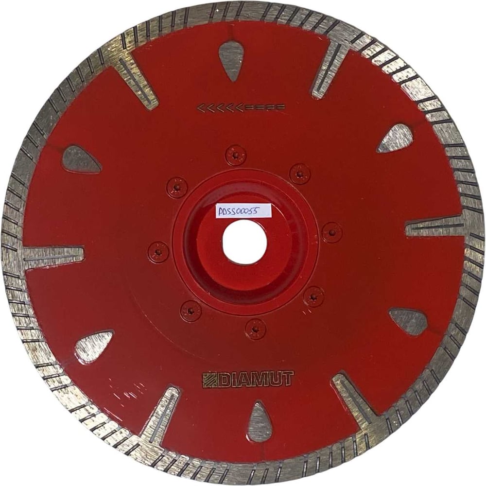 Изображение товара Пила DIAMUT d=230мм алмазная для гранита с переходником 22.2мм Изображение товара Пила DIAMUT d=230мм алмазная для гранита с переходником 22.2мм