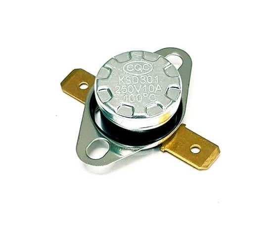 Изображение товара Остат биметаллический нормально разомкнутый ТЕРМ KSD301 100_C 250V 10A NO 4687207316064