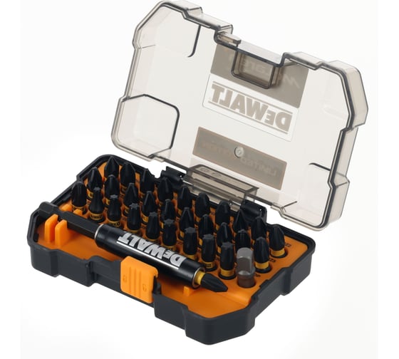Изображение товара Набор бит DEWALT McLaren Limited Edition DT70900T, PH/PZ/Torx, 25 мм, 32 шт., в кейсе DT70900T-QZ