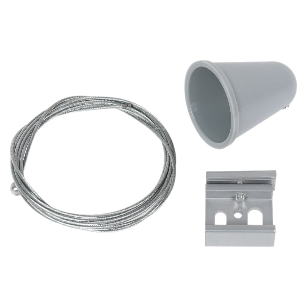 Изображение товара Набор для подвесного монтажа трехфазных шинопроводов Uniel SILVER UFB-H41