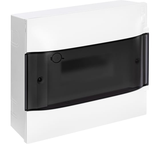 Изображение товара Пластиковый щиток Legrand Practibox S  Навесной 1X8 Дымчатая дверь 134618