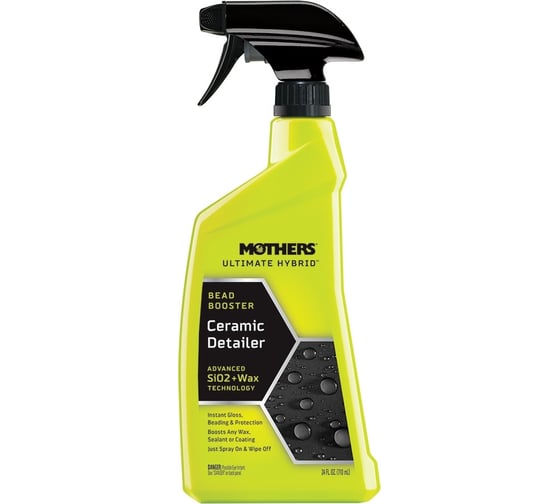 Изображение товара Быстрый очиститель-полироль с воском и керамикой Mothers Гибрид детейлер, 710 мл MS08264