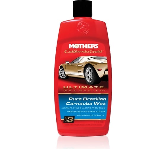 Изображение товара Финишная жидкая полироль с воском карнаубы Mothers Калифорния Голд 473 мл MS05750