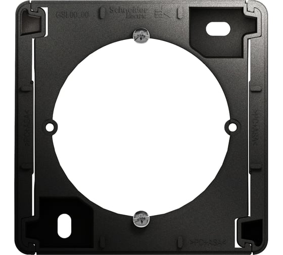 Изображение товара Коробка наружного монтажа Systeme Electric Glossa Антрацит SE GSL000700