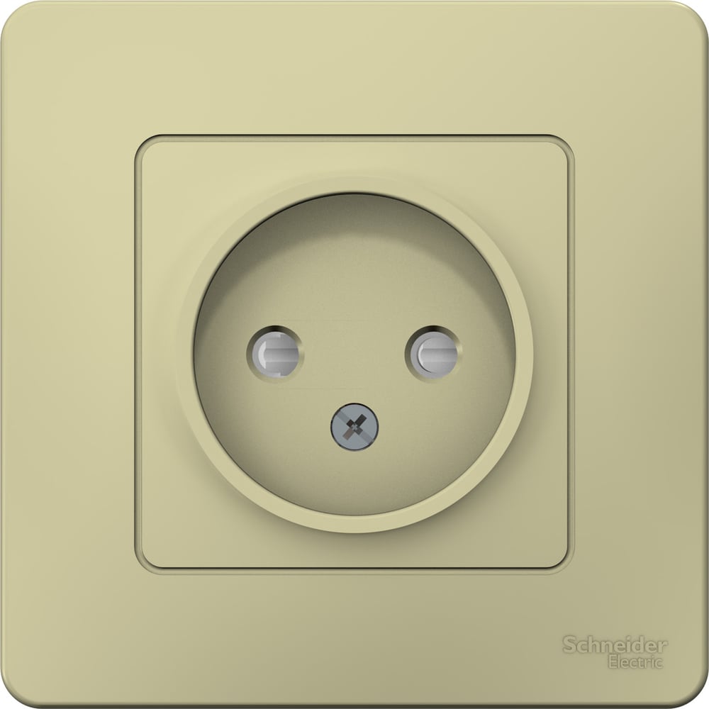 Изображение товара Розетка Systeme Electric Blanca бежевый 16А 250В с защитными шторками