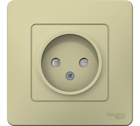 Изображение товара Розетка Systeme Electric Blanca внутр Беж б/з со шторками, 16А, 250В SE BLNRS000117