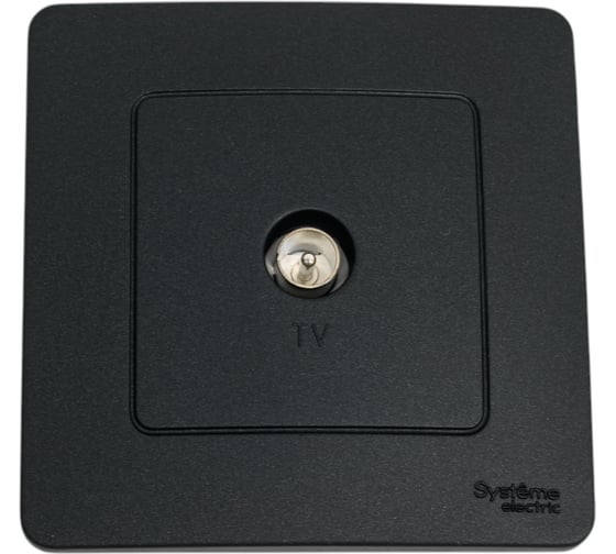Изображение товара TV розетка Systeme Electric Blanca внутр Антрацит SE BLNTS000016
