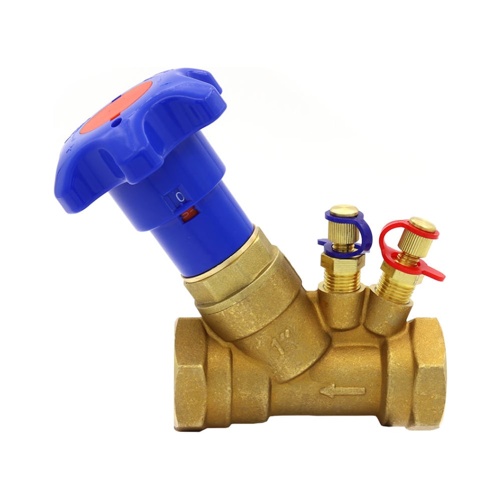 Изображение товара Балансировочный клапан VIEIR 1/2 латунный резьбовой для системы отопления