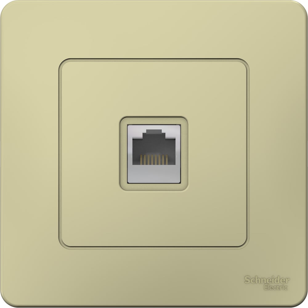 Изображение товара Компьютерная розетка внутри Bеж RJ45 Cat 5e Systeme Electric Blanca SE BLNIS045007