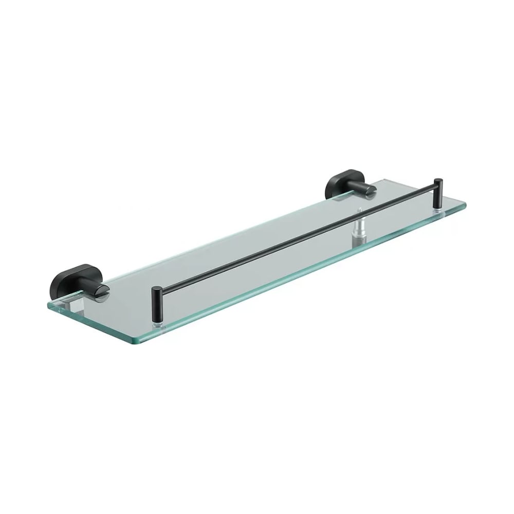 Изображение товара Полка стеклянная VIEIR настенная 1-ярусная хром V5121