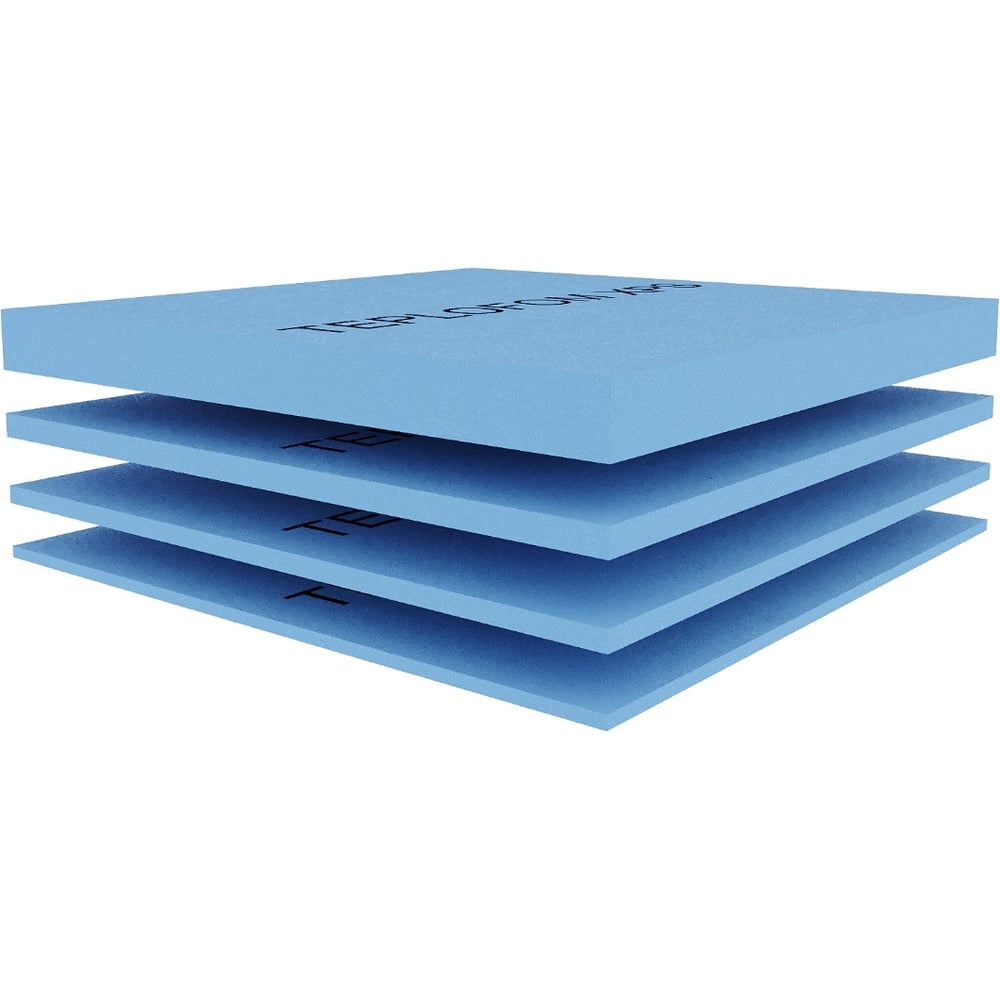 Изображение товара Утеплитель XPS 20мм 600x600мм в упаковке 10 шт для теплоизоляции