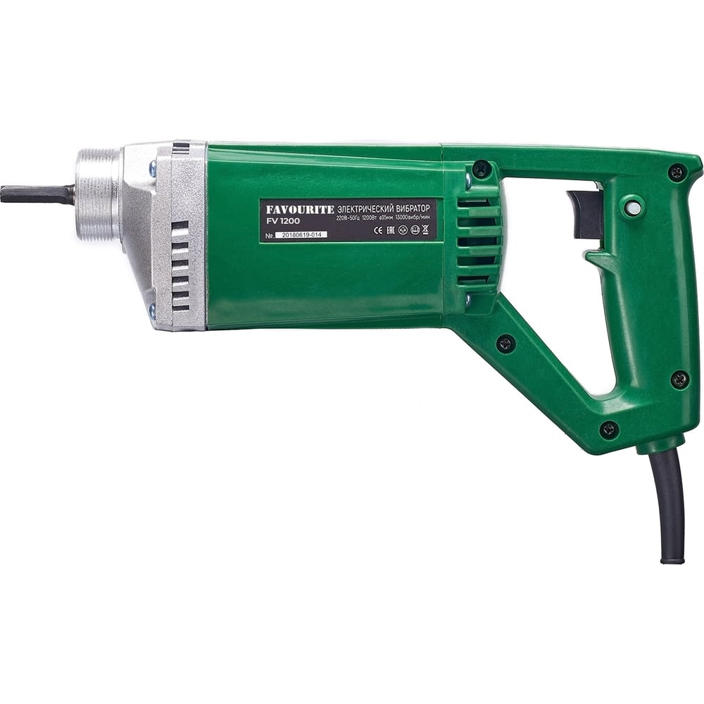 Изображение товара Глубинный вибратор FAVOURITE FV 1200 мощностью 1200 Вт