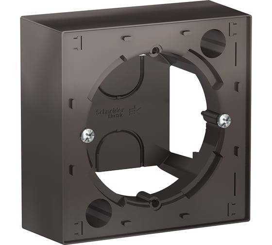 Изображение товара Коробка для наружного монтажа Systeme Electric AtlasDesign Мокко SE ATN000600