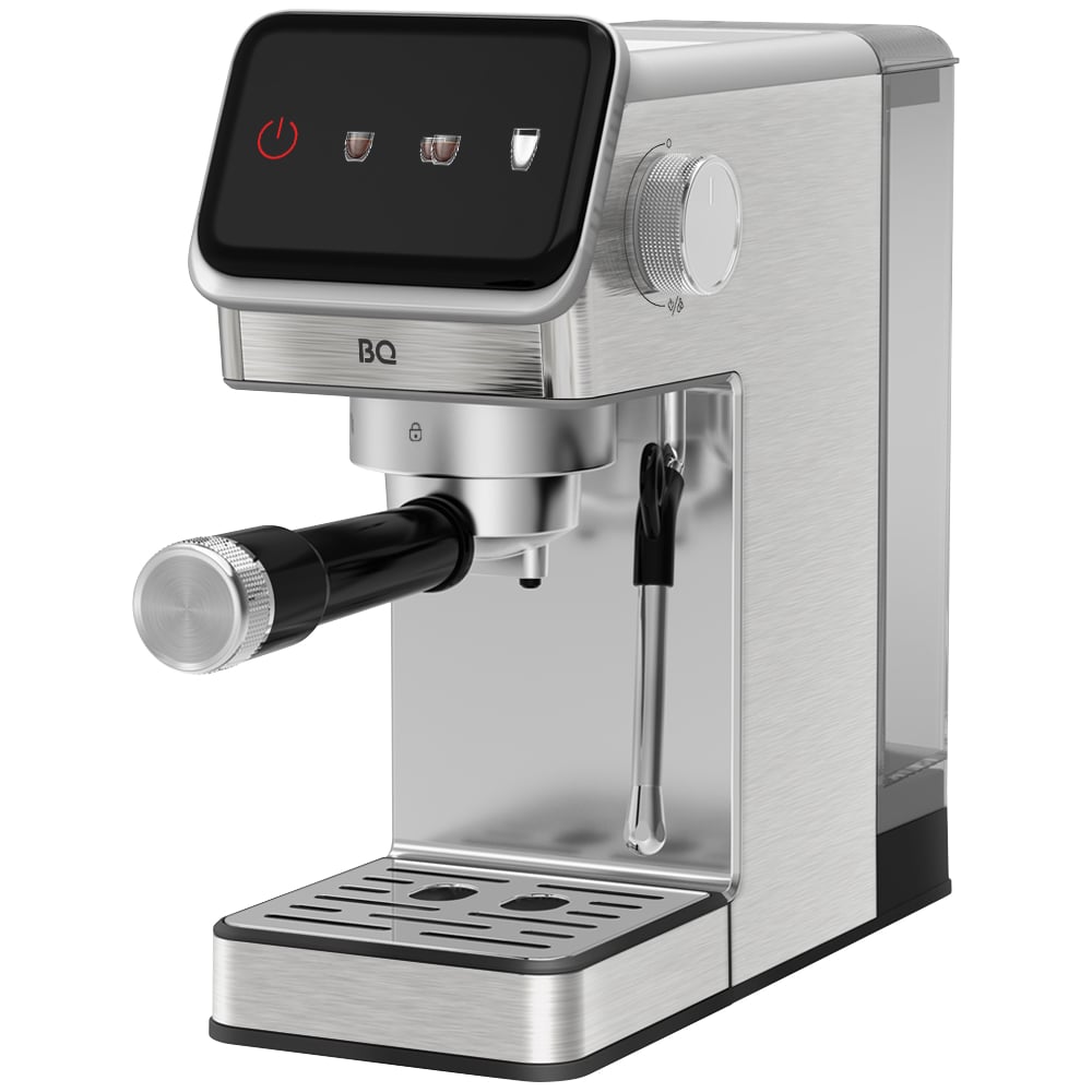 Изображение товара Кофеварка эспрессо BQ CM7003 металл с индикацией уровень воды мощность 1350 Вт