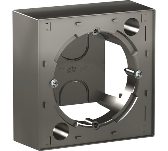 Изображение товара Коробка для наружного монтажа SSysteme Electric AtlasDesign Сталь E ATN000900