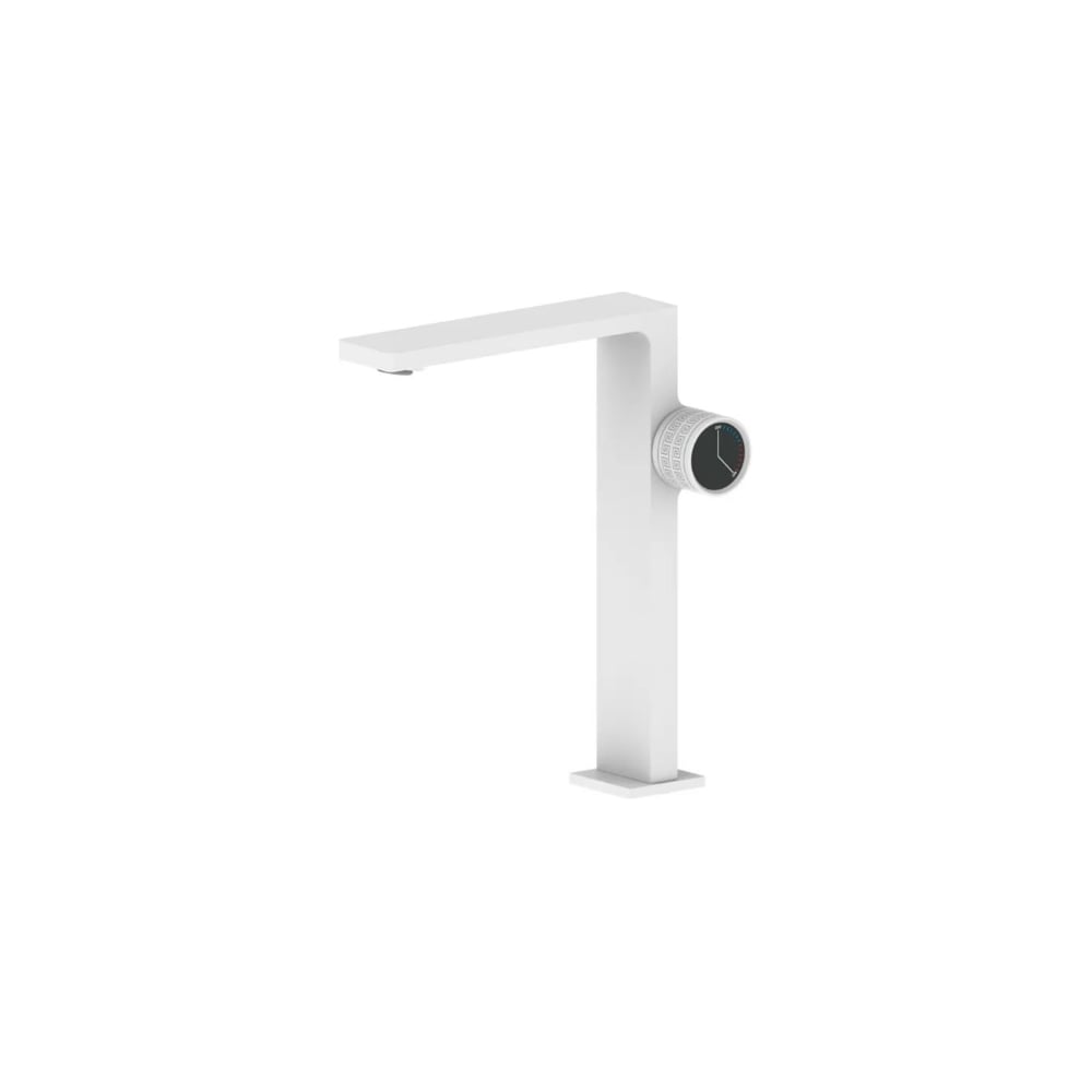 Изображение товара Смеситель для раковины-чаши высокий ViEiR V323512-F белый однорычажный стильный