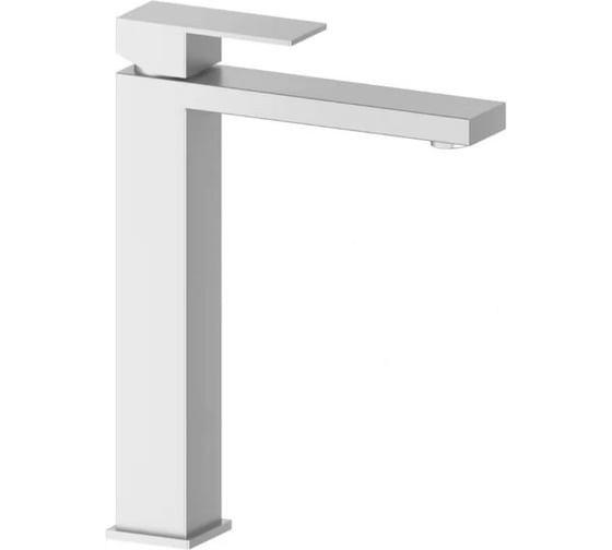 Изображение товара Смеситель для раковины-чаши ViEiR нержавеющая сталь сатин высокий однорычажный для умывальника-чаши V363512