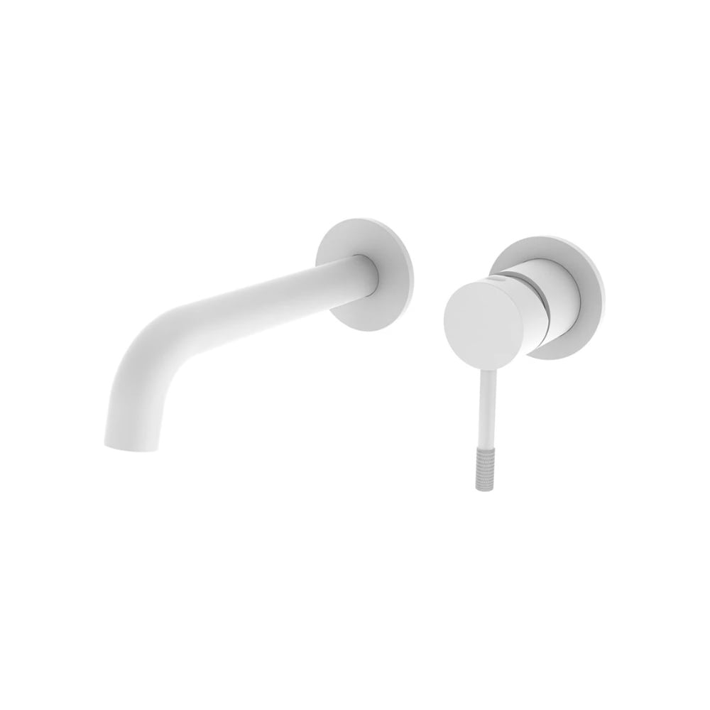 Изображение товара Встроенный смеситель для раковины ViEiR белый настенный однорычажный с аэратором