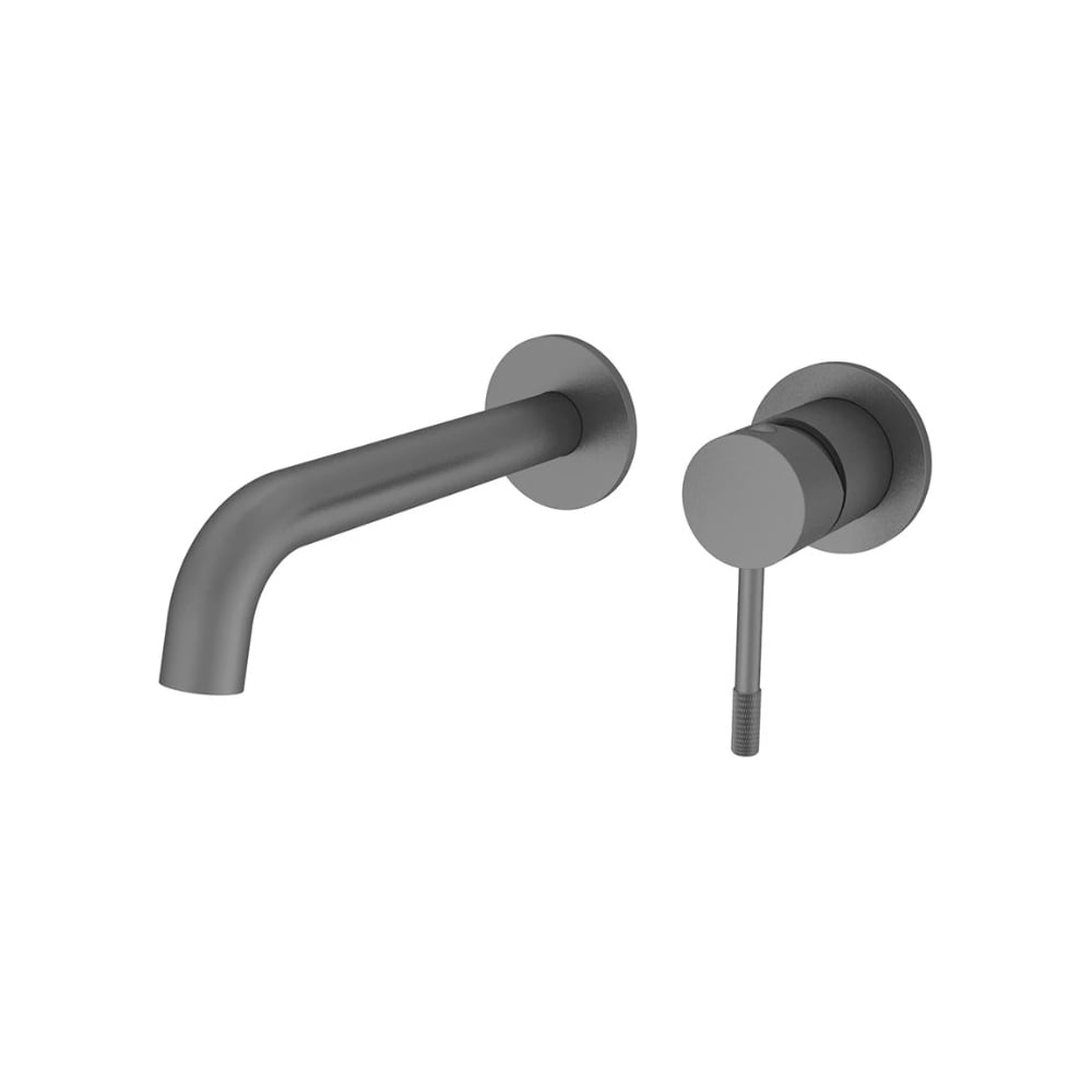 Изображение товара Встроенный смеситель для раковины ViEiR графит 183 мм однорычажный