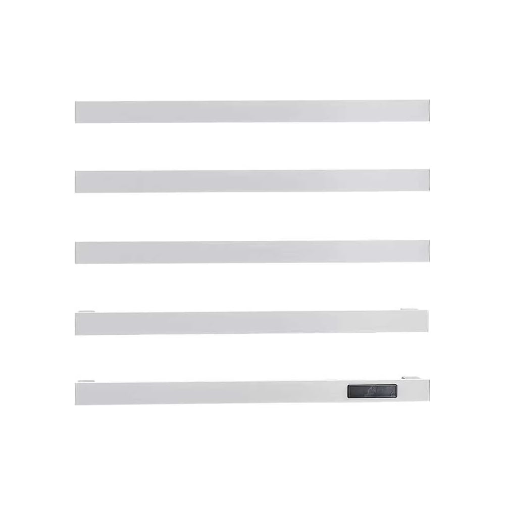 Изображение товара Электрический полотенцесушитель ViEiR VRMA10 5F с полками для ванной квадратный дизайн белый