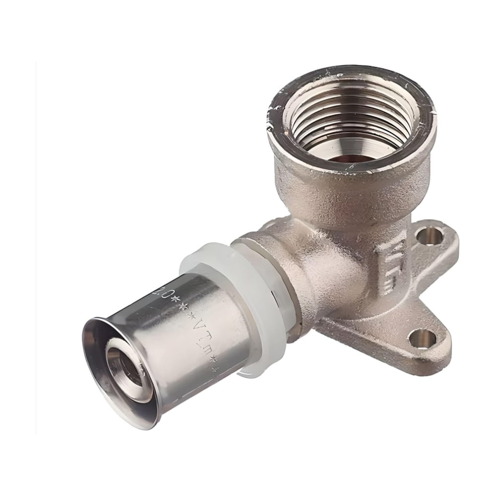 Изображение товара Обжимной угол ViEiR 16×1/2 внутренняя резьба для металлопластиковых труб