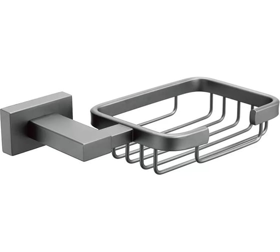 Изображение товара Мыльница настенная из нержавеющей стали ViEir, графит, V5004-G