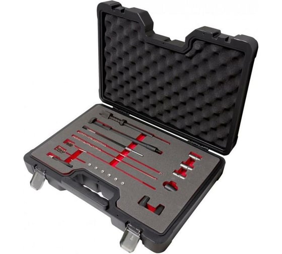 Изображение товара Набор приспособлений для чистки посадочных мест форсунок и свечей накаливания Forsage 20пр., в кейсе "Premium"  F-921G2BD(25676)