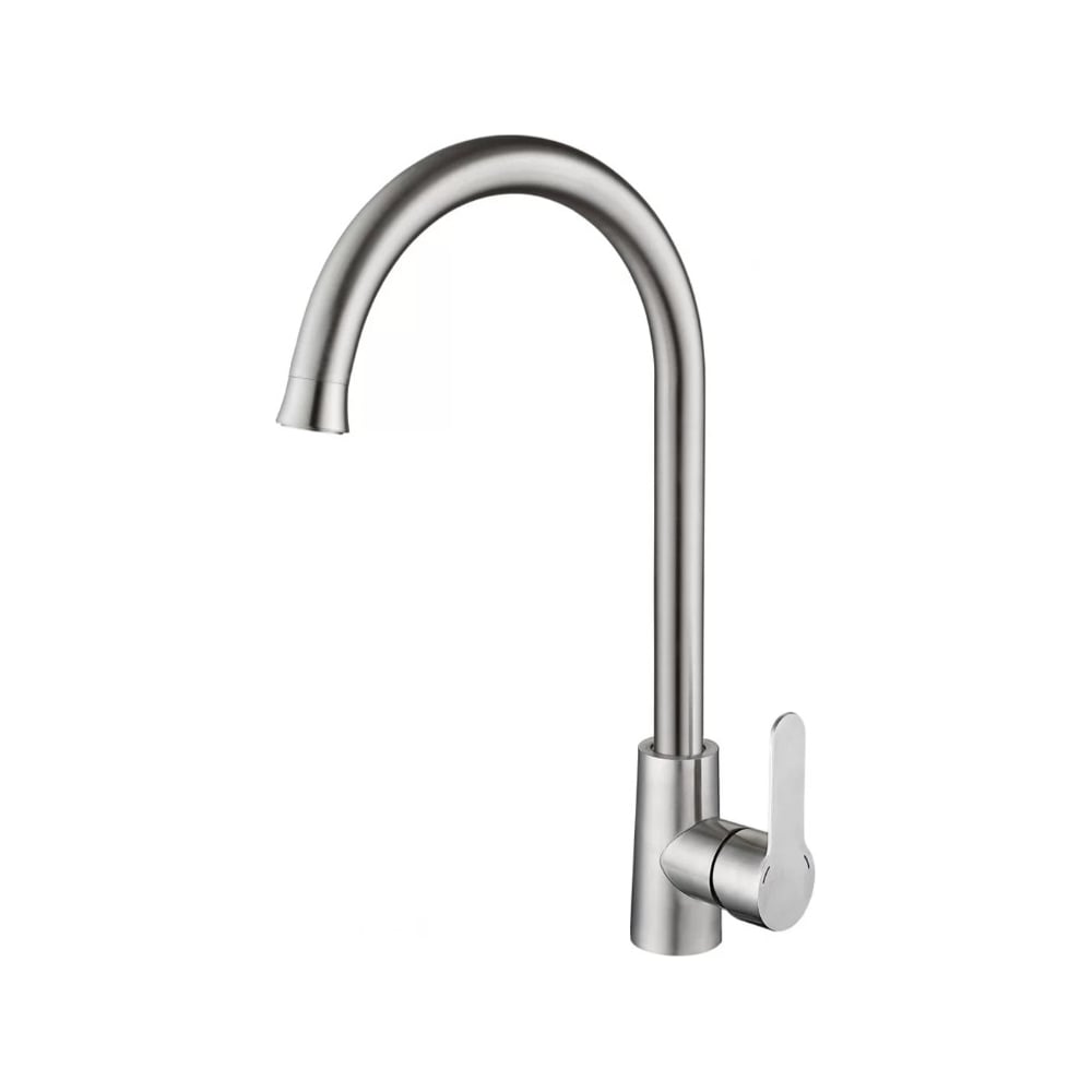 Изображение товара Смеситель для кухни однорычажный ViEiR из нержавеющей стали сатин V15045