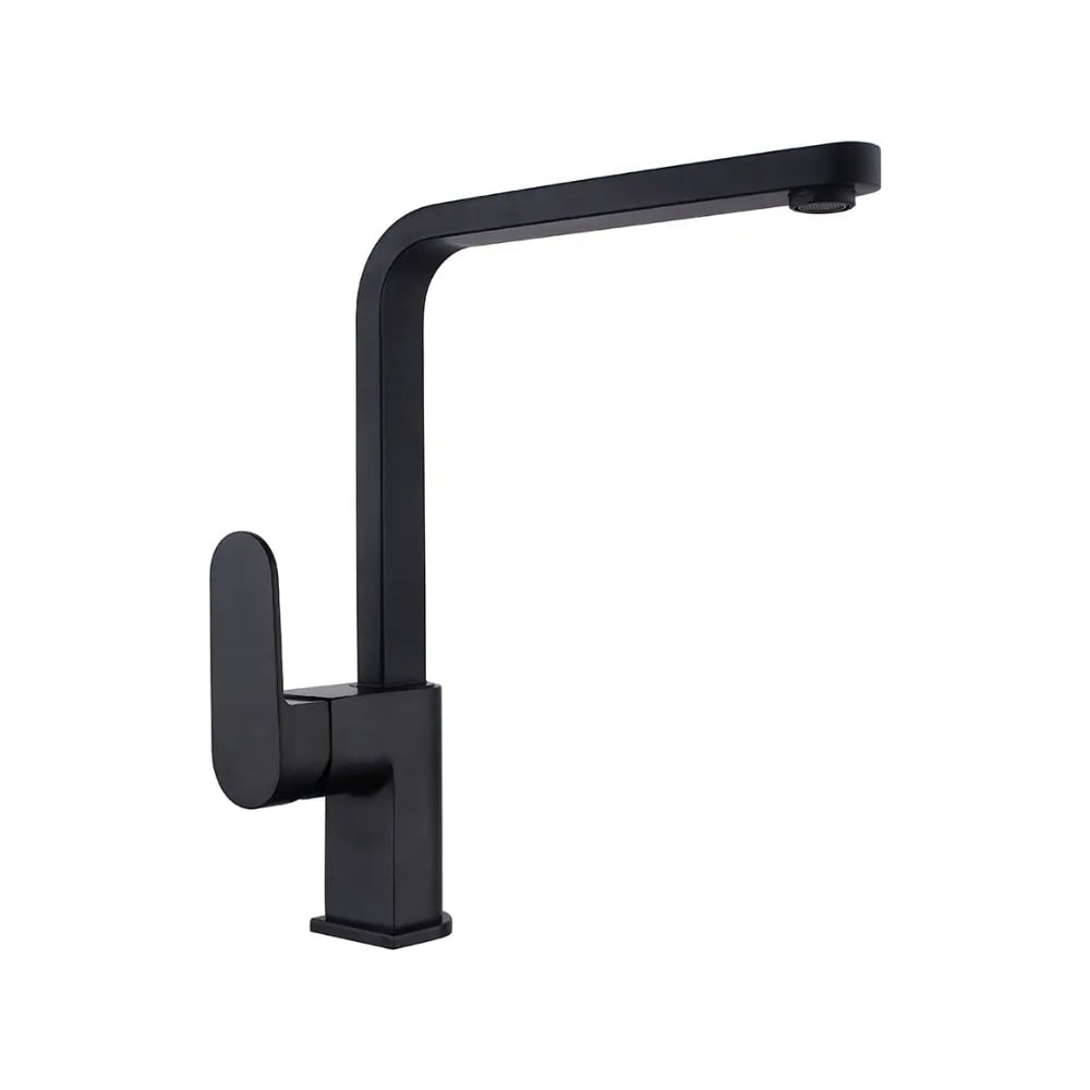 Изображение товара Однорычажный смеситель для кухни ViEiR V283521-C черный высокий поворотный