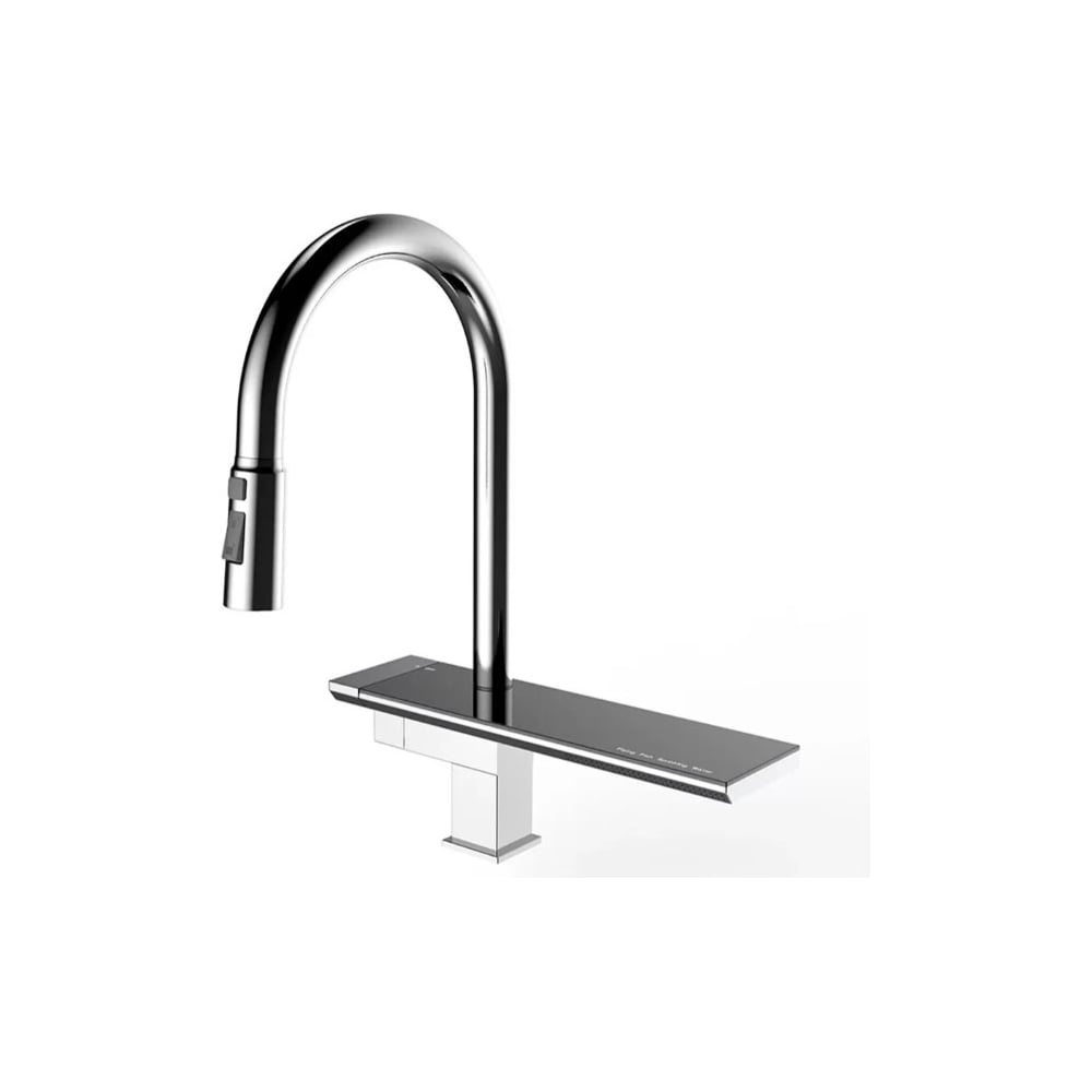 Изображение товара Смеситель для кухни высокий ViEiR с выдвижной лейкой и полкой V15014