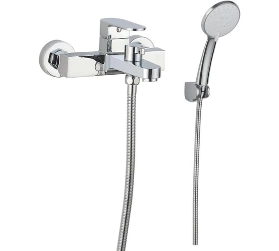 Изображение товара Смеситель для ванны однорычажный ViEiR с коротким изливом хром для ванны и душа V283531