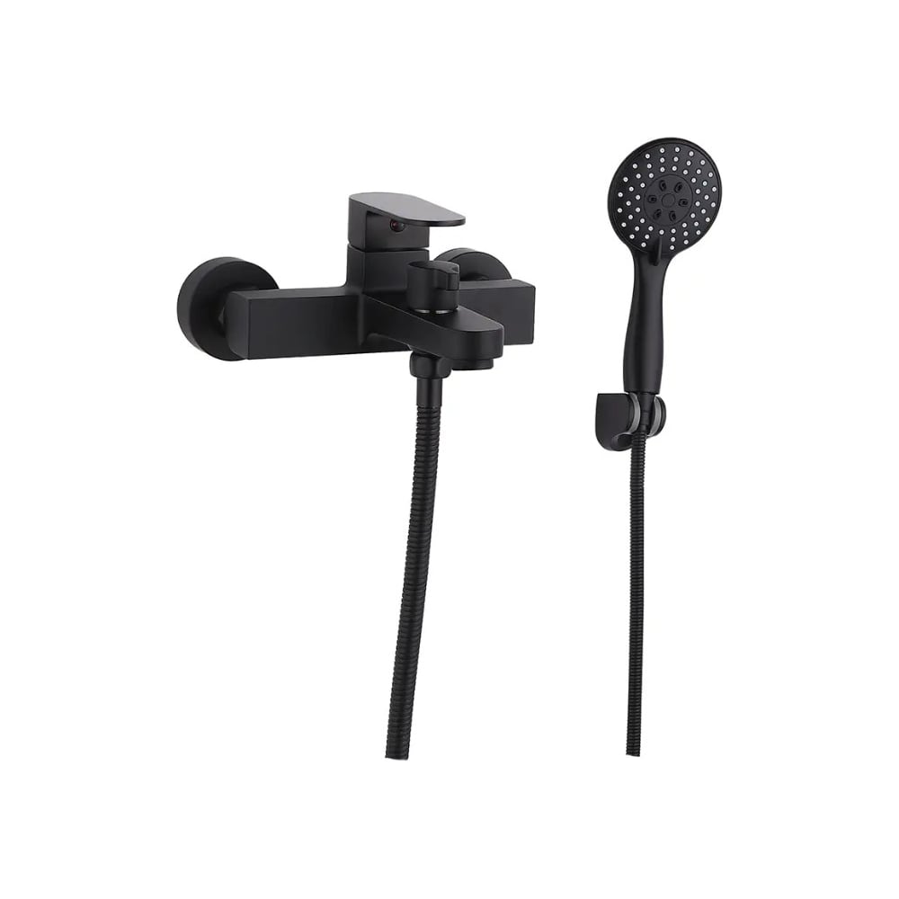 Изображение товара Однорычажный смеситель для ванны ViEiR V283531-C черный современный дизайн