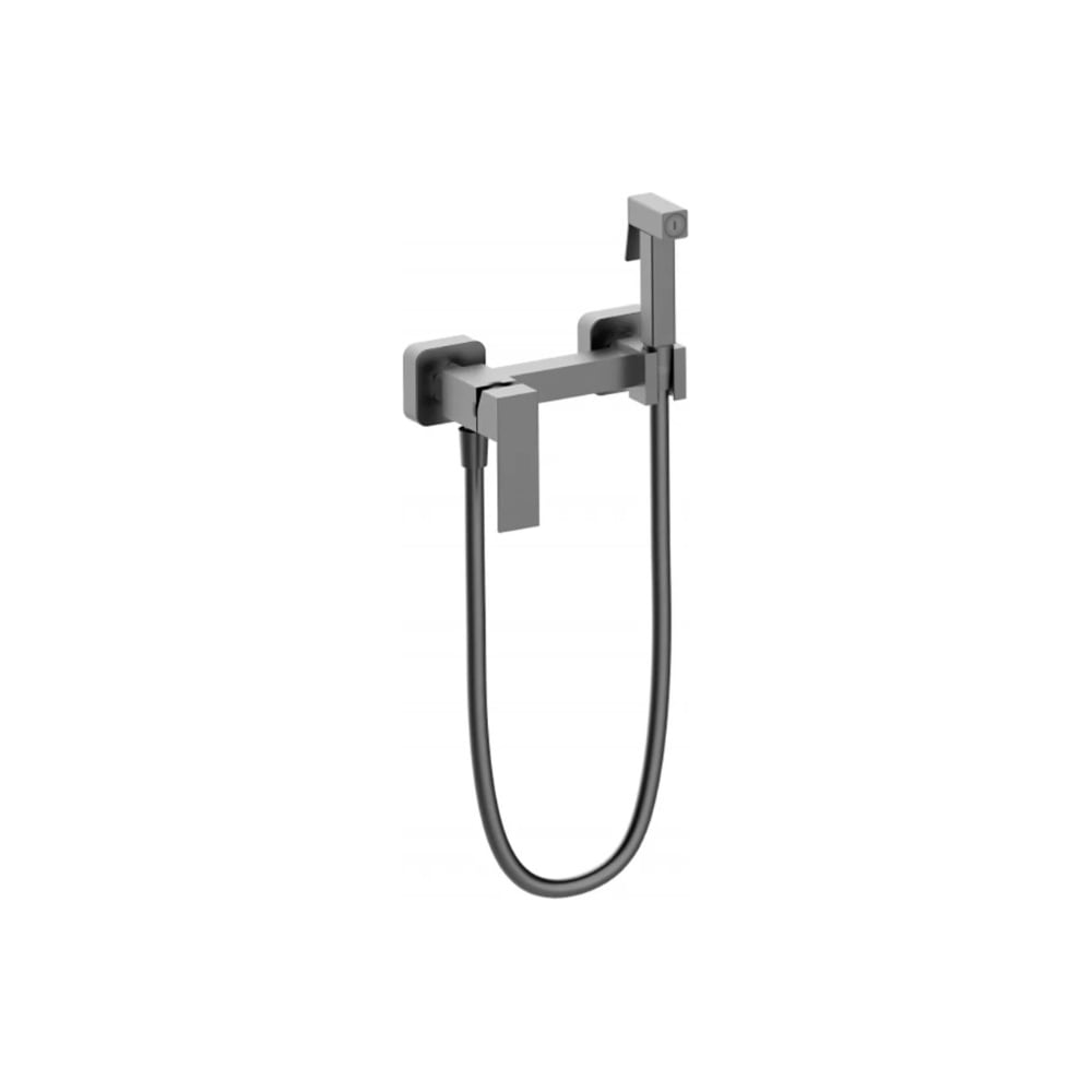 Изображение товара Смеситель для биде ViEiR с гигиеническим душем настенный графит V362552-G