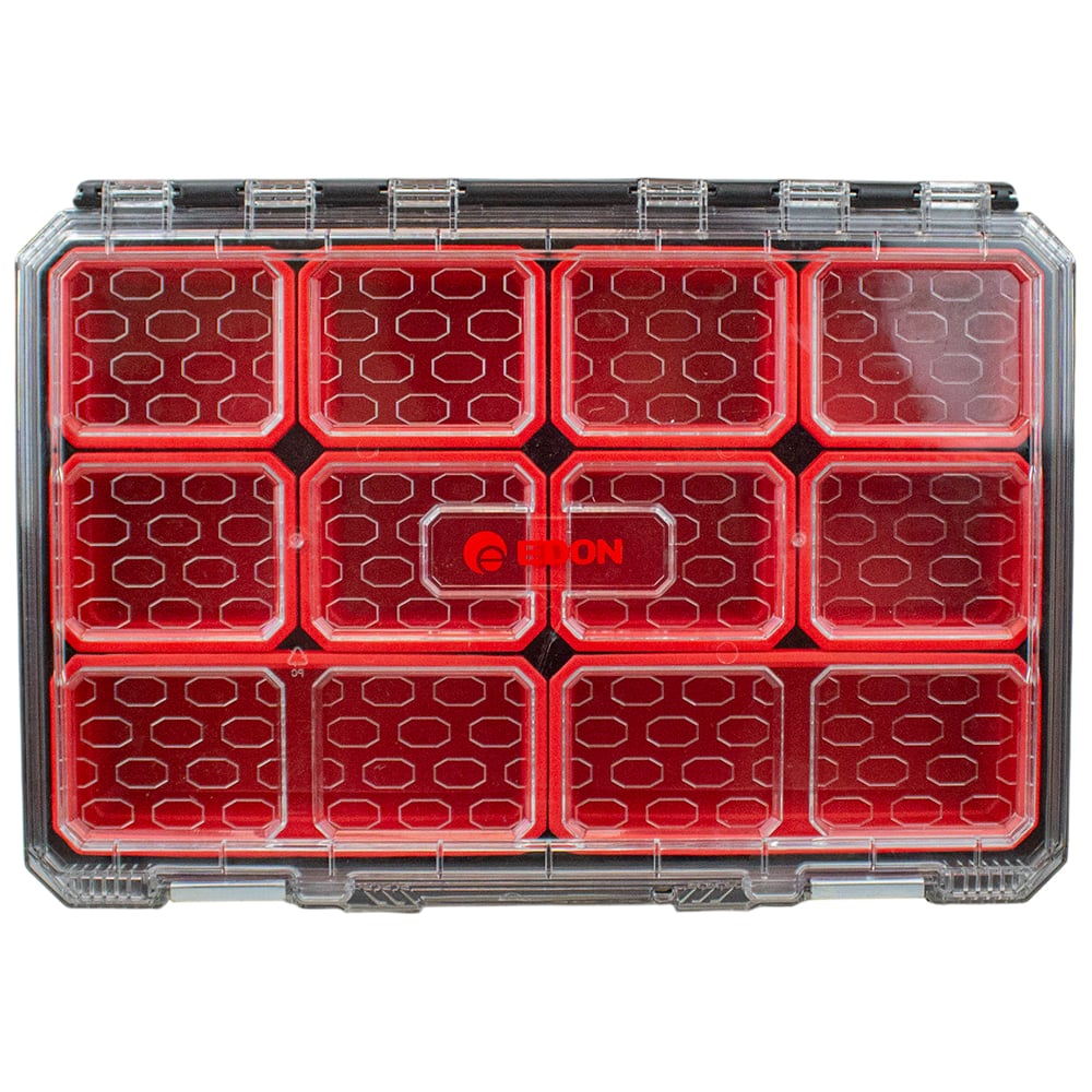 Изображение товара Транспортировочный ящик EDON TH-2217 для мелочей и метизов ударопрочный 12 отделений