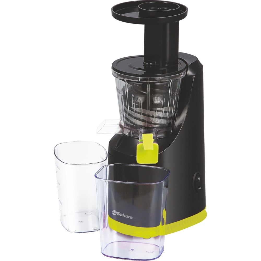 Изображение товара Соковыжималка Sakura SA-6513BGR шнековая мощность 200 Вт для свежих соков