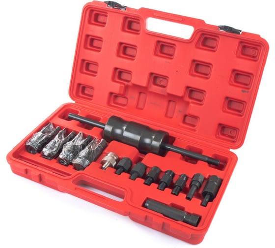 Изображение товара Набор съемников дизельных форсунок (обратный молоток), 14пр. в кейсе Arnezi R7720501