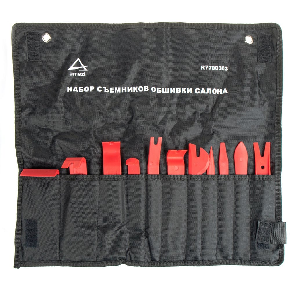 Изображение товара Набор пластиковых съемников для пистонов 11 шт Arnezi R7700303 профессиональный