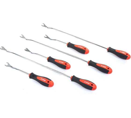 Изображение товара Набор съемников обшивки (клипс) салона 6 пр. стандарт + удлиненные Arnezi R7700306