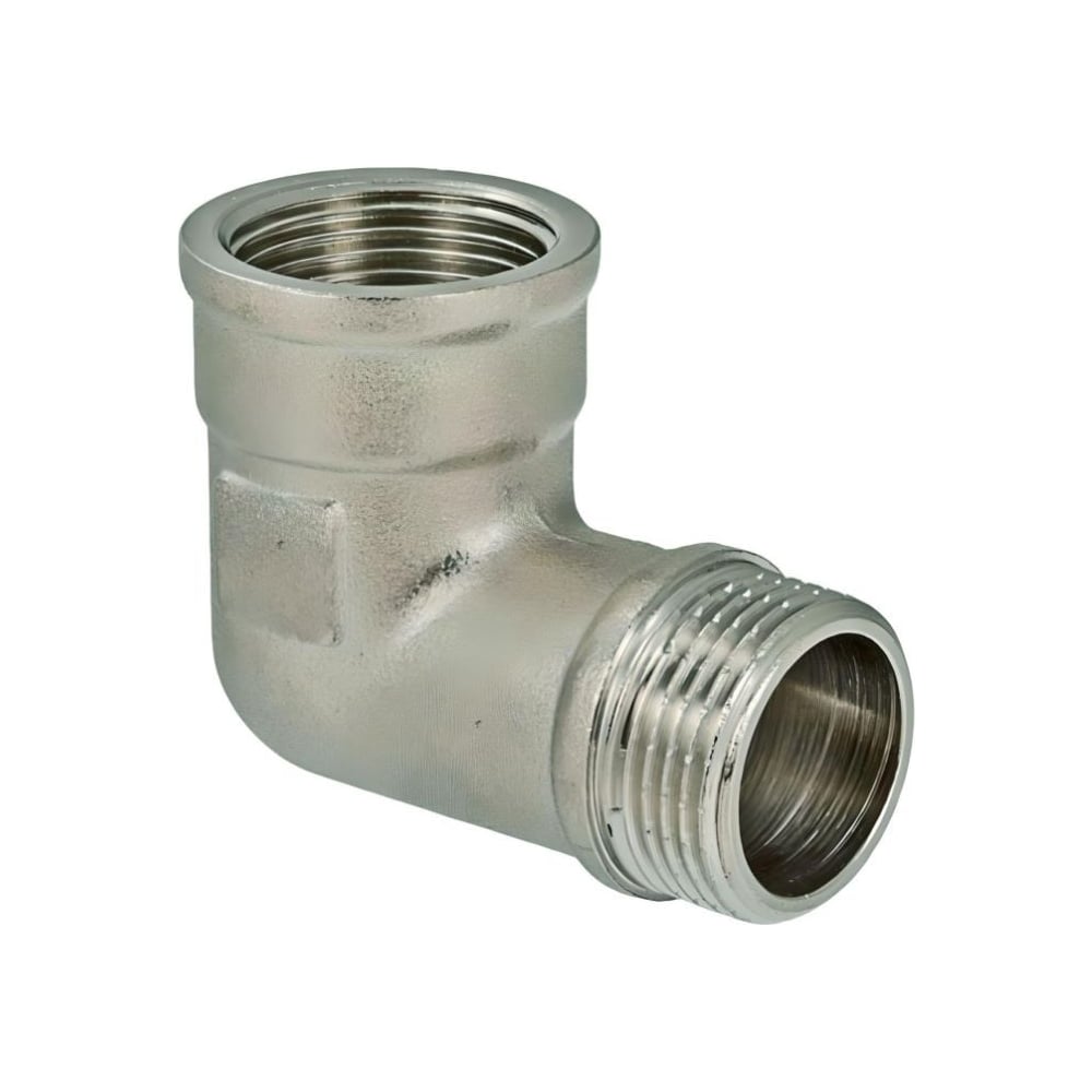 Изображение товара Уголок никелированный ViEiR 3/4 гайка x 3/4 штуцер для подключения приборов LFHN44