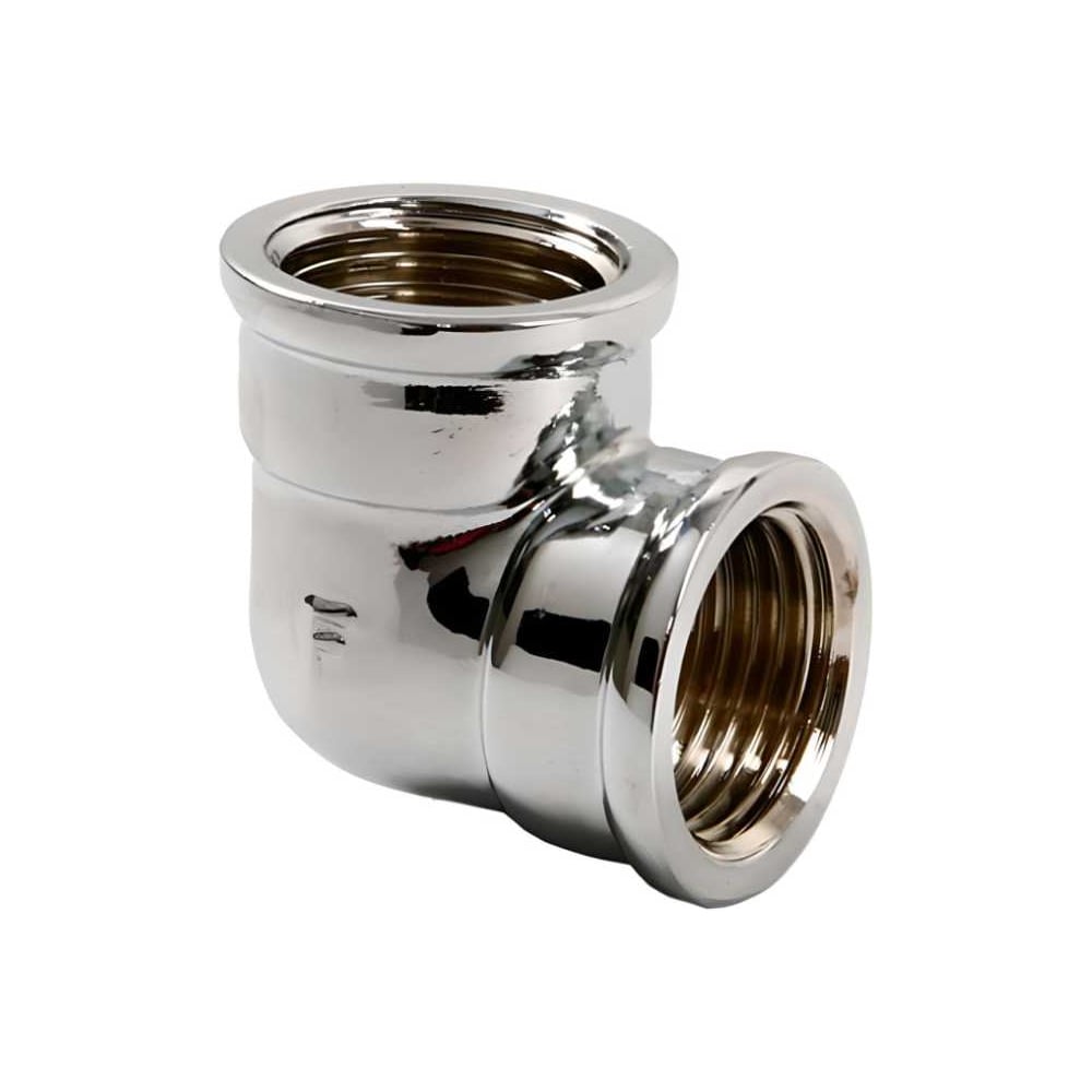 Изображение товара Уголок хромированный ViEiR 2 шт фитинг для систем VRF320 1/2-1/2