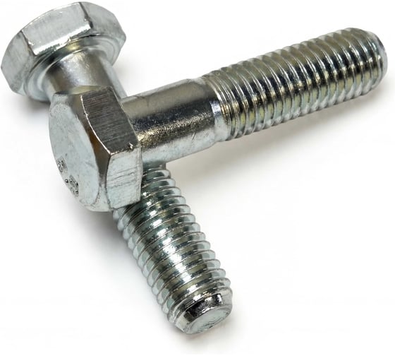 Изображение товара Болт boltnn.ru DIN 931 М12х60 10.9 цинк 50 шт 4687207351980