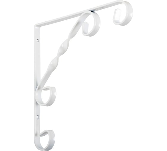 Изображение товара Кронштейн VORMANN Decor 205x205х14 мм, цвет: белый 00136 020 W