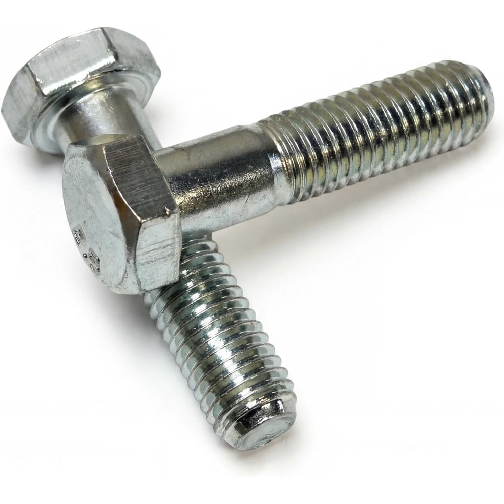 Изображение товара Болт DIN 931 М12х80 10.9 цинк 25 шт крепежный элемент высокого класса прочности