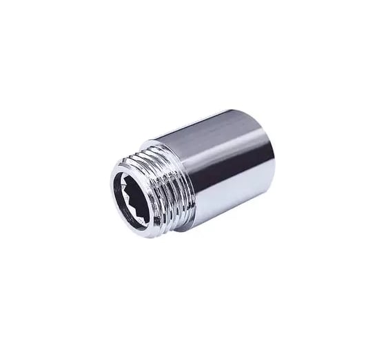 Изображение товара Удлинитель резьбовой ViEiR 1/2 х 80 мм, наружная/внутренняя резьба, хромированная латунь SAX80