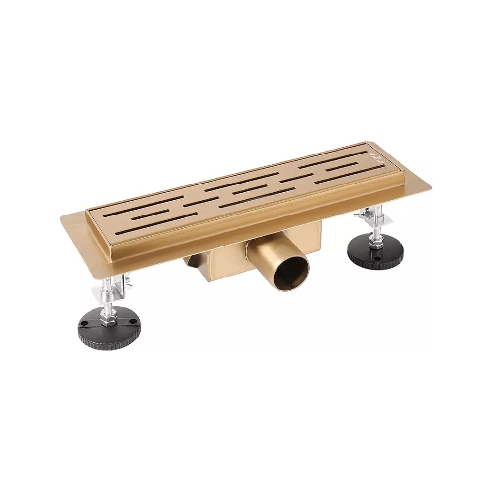 Изображение товара Душевой трап VIEIR с сухим затвором 30 см матовое золото DL30-S