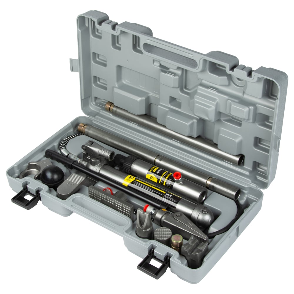 Изображение товара Набор гидравлический OPTIMUS с усилием 10 т, пластиковый кейс OPT-830210