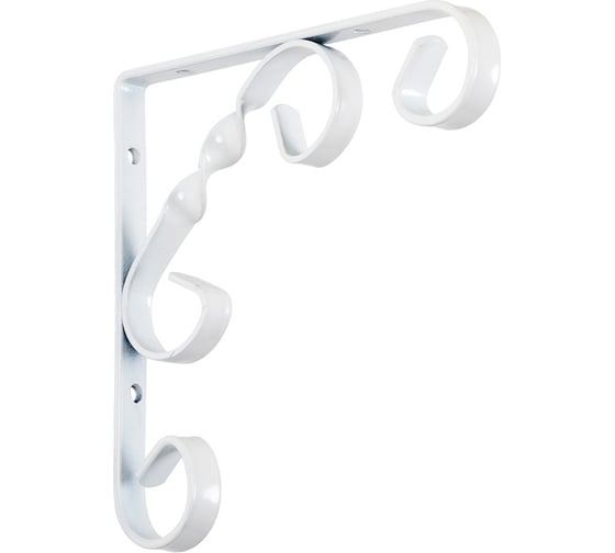 Изображение товара Консоль VORMANN Decor 155x155x13 мм, оцинк. (цвет белый), 00136 015 W