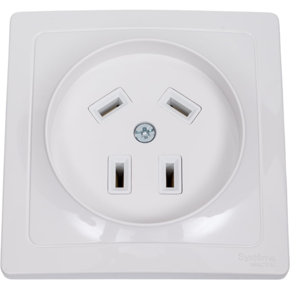 Изображение товара Силовая розетка Systeme Electric Blanca 32A 400V с заземлением