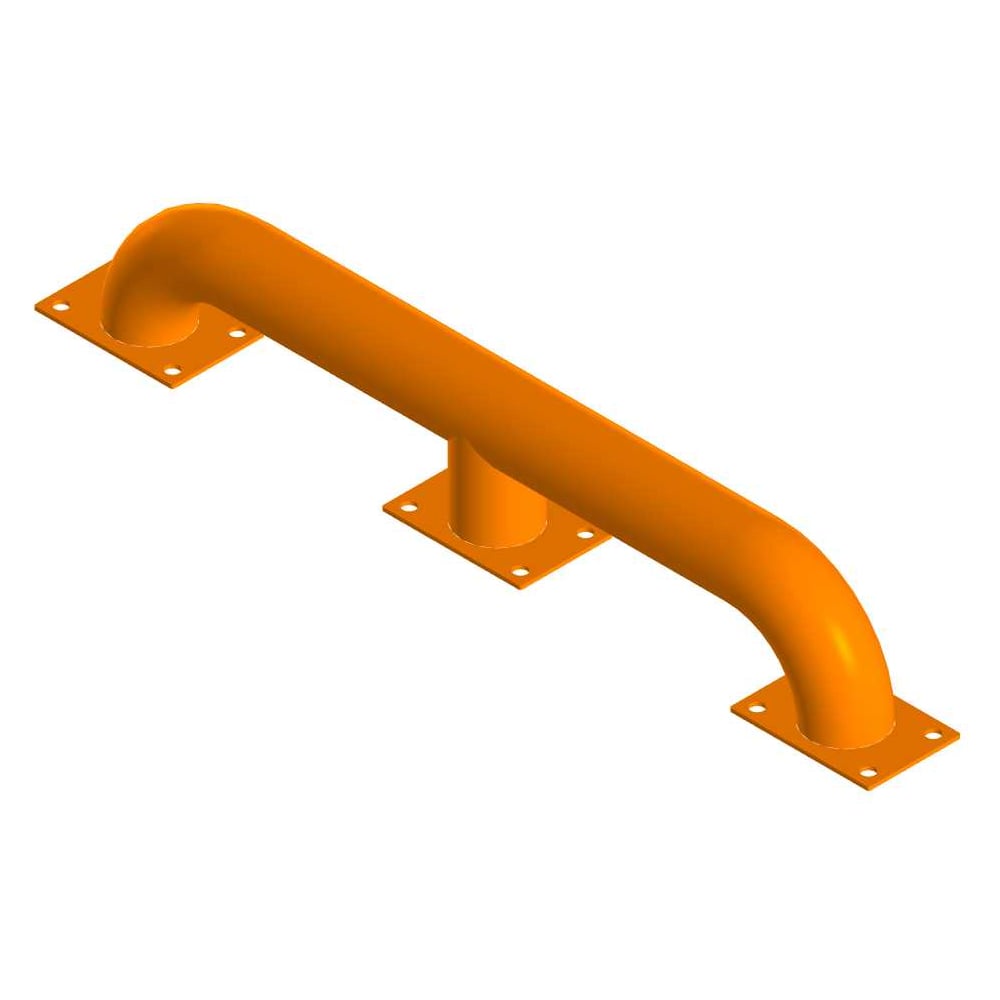 Изображение товара Колесоотбойник Parallax 602OR6502-ZCH оранжевый 900 мм